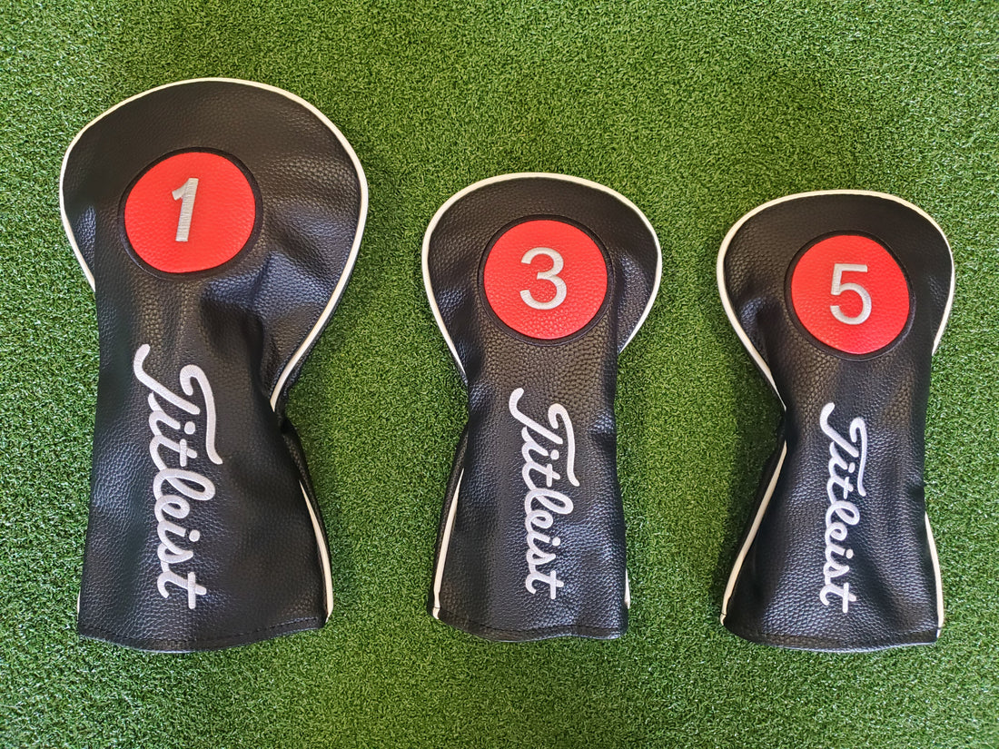 *New* Titleist Headcovers - Black