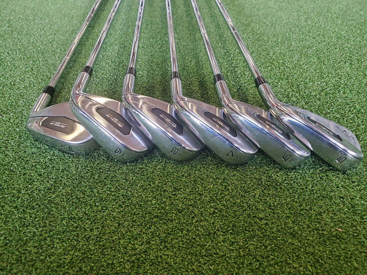2022 Callaway Rogue ST Pro 5-9, Pw Iron Set *Excellent Condition*