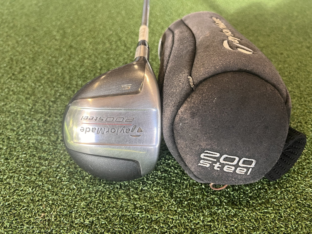 TaylorMade 200 Steel Left Handed 5 Wood With Headcover