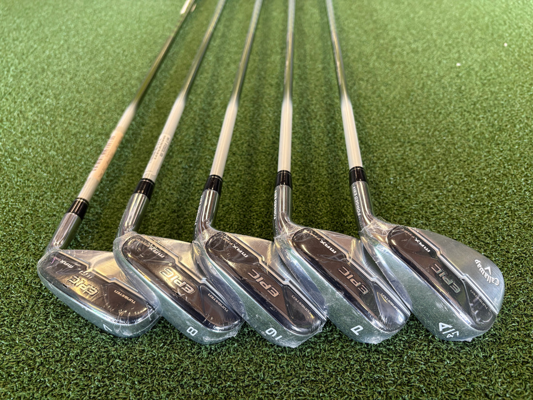*New* 2021 Callaway Epic Max Fast 7-9, Pw, Aw Ladies Iron Set