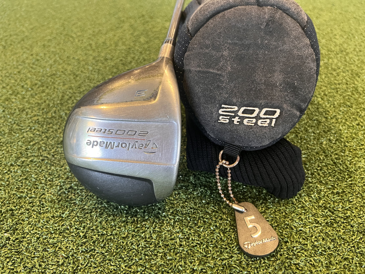 TaylorMade 200 Steel 15° Left Handed 3 Wood With Headcover