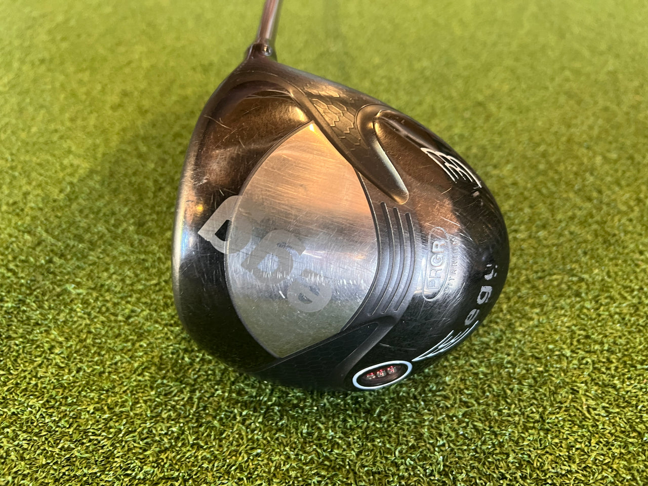 PRGR Egg 10° Driver Dexterity- R/H Flex- Regular Length- 46.5" Condition- 7 Shaft- Egg M-43 Grip- Standard