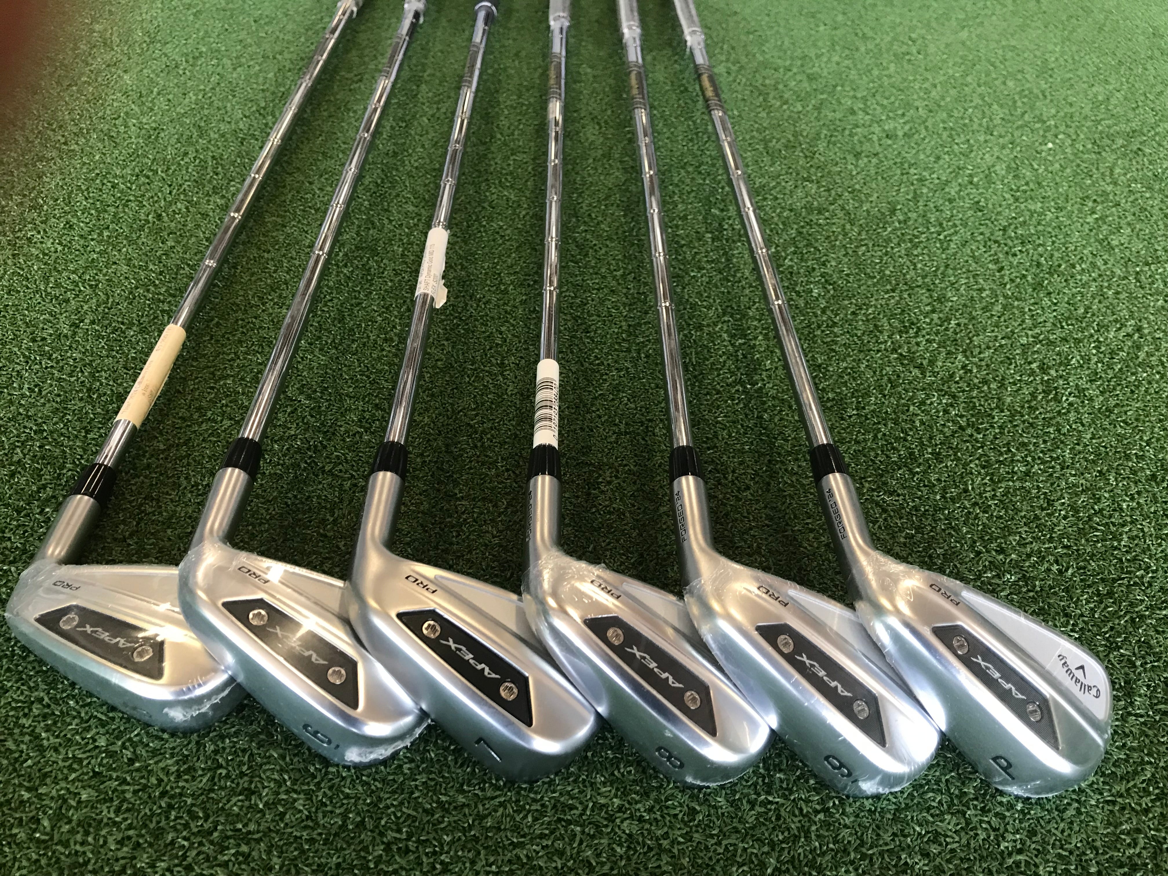 2024 Callaway Apex Pro 5-9,Pw Iron Set Dexterity- R/H Flex- Stiff