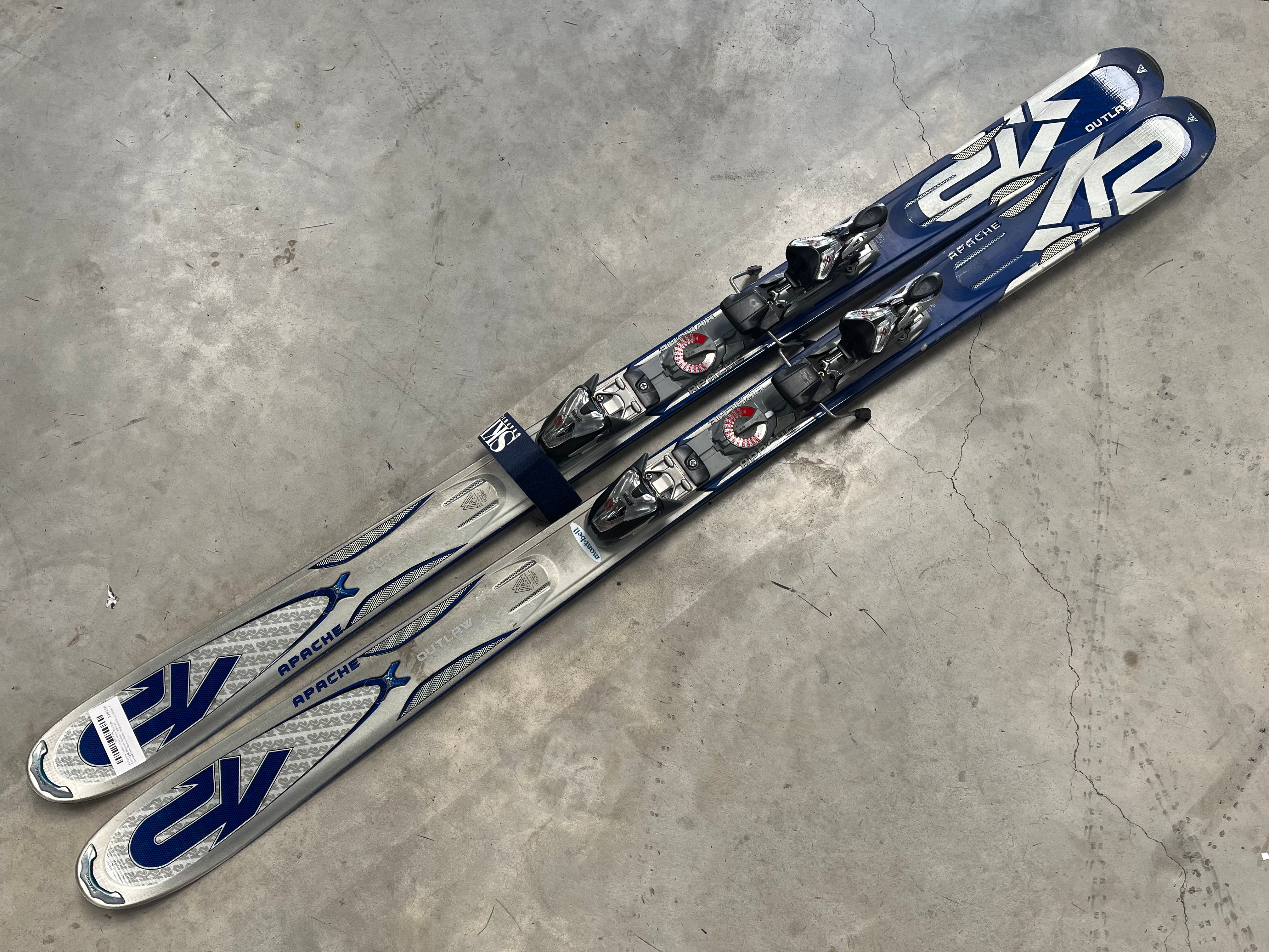 k2 apache outlaw skis 2009 Chief 179 cm Ski +Atomic 10 Bindings Winter Fun Snow Outdoor Sport K2 Apache Outlaw Skis |
