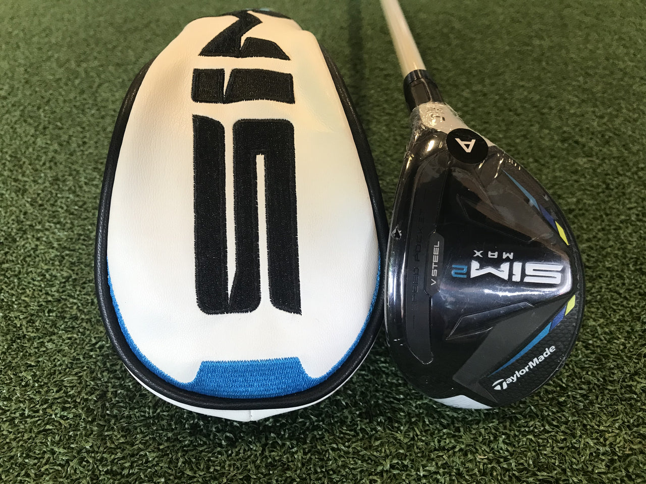 *New* 2021 TaylorMade SIM 2 Max 21° 4 Hybrid With Headcover