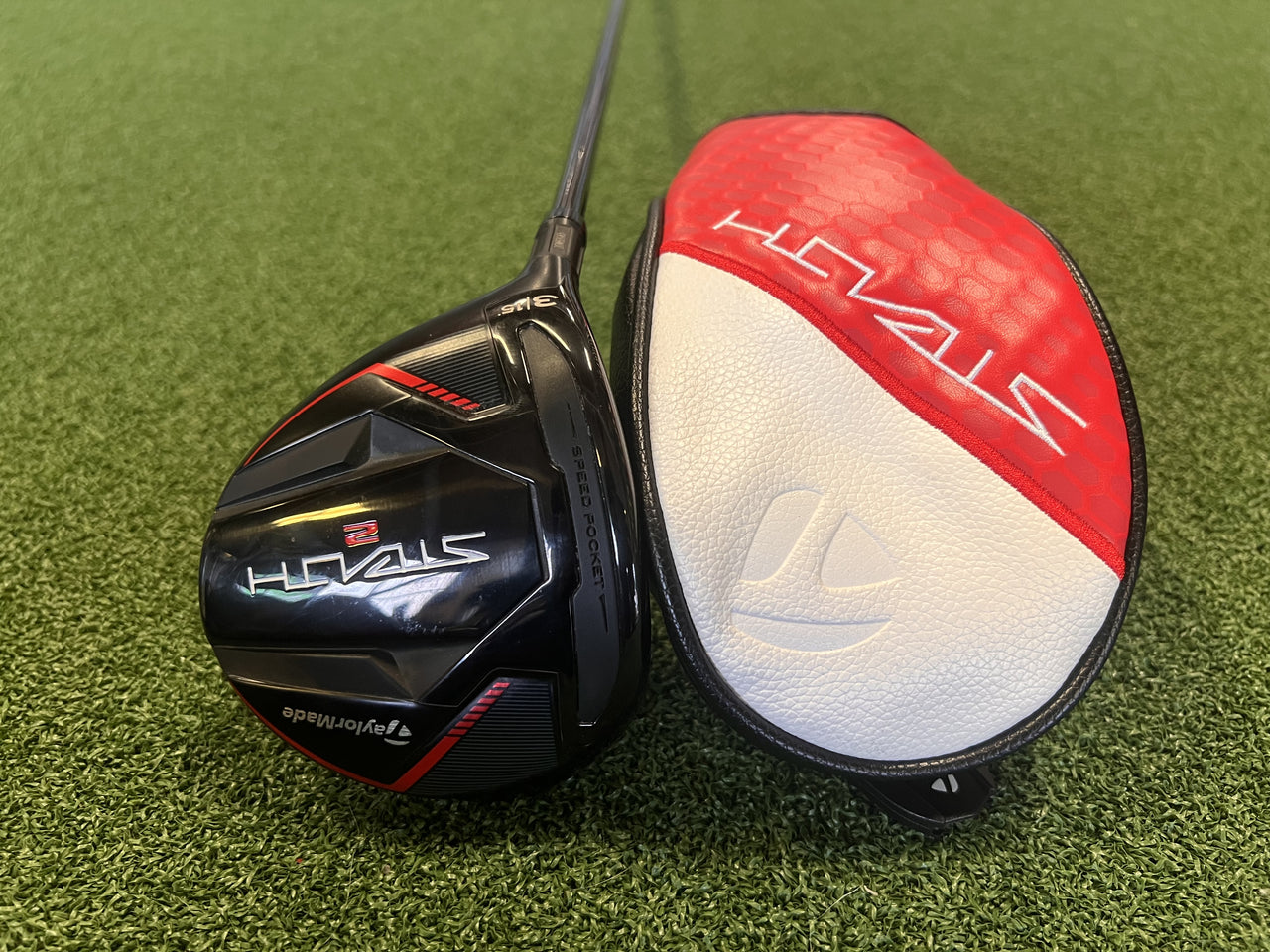 2023 TaylorMade Stealth 2 15° Left Handed 3 Wood With Headcover *Like New*