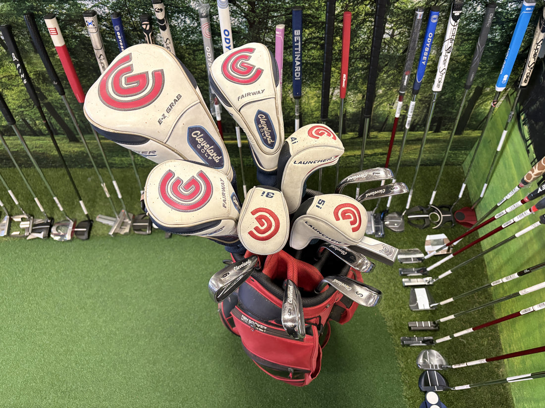 Cleveland Launcher DST Full Set with Cart Bag & Raincover