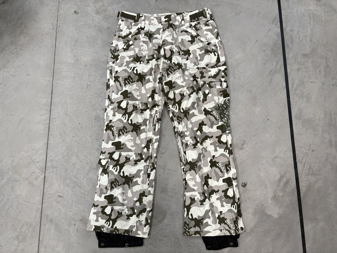 Quiksilver Camo Mens Snow Pants *Like New*