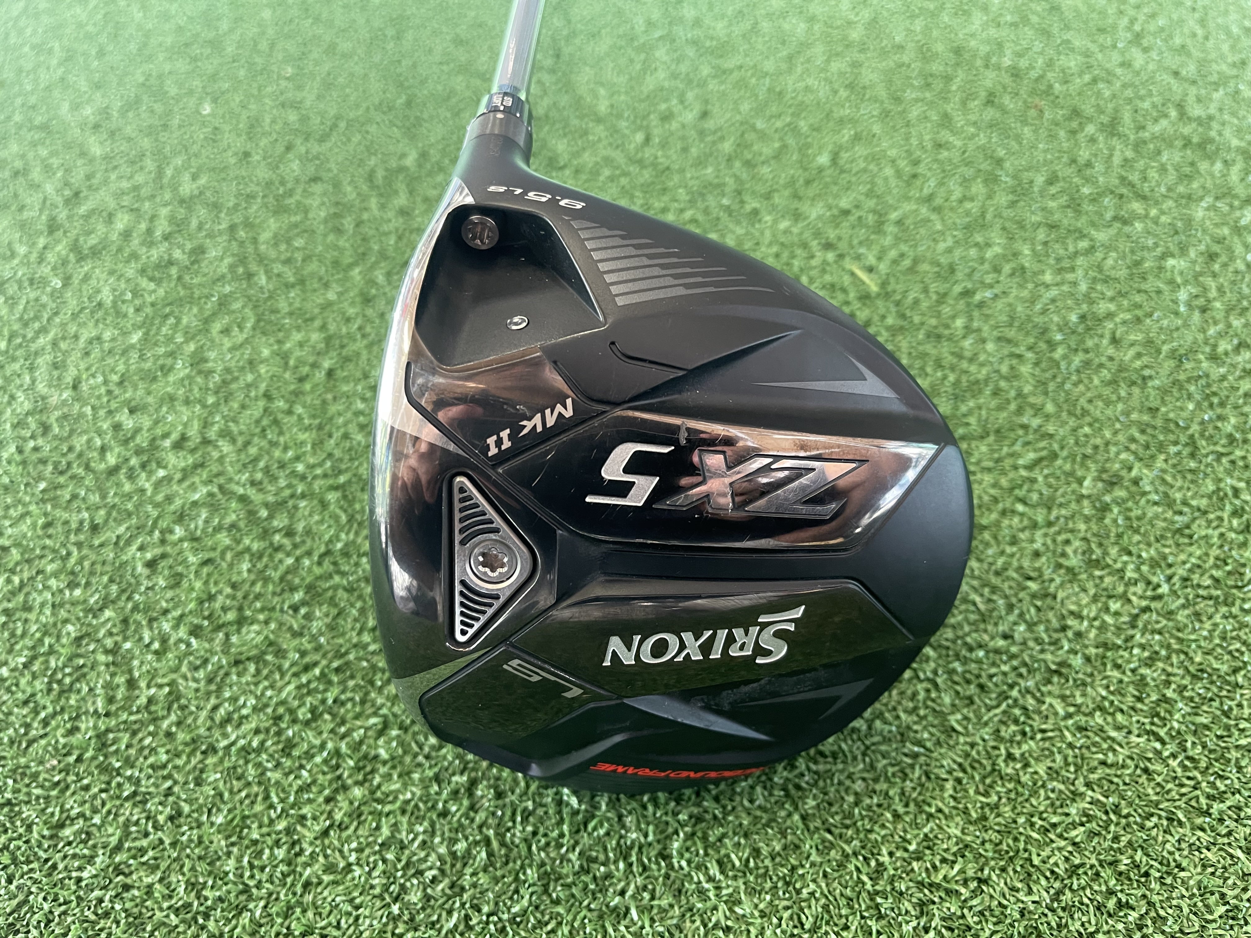 2022 Srixon ZX5 LS 9.5° Driver Dexterity- R/H Flex- Stiff Length