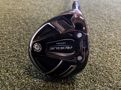 Callaway Rogue Star 15° Left Handed 3 Wood With Headcover *Excellent Condition*