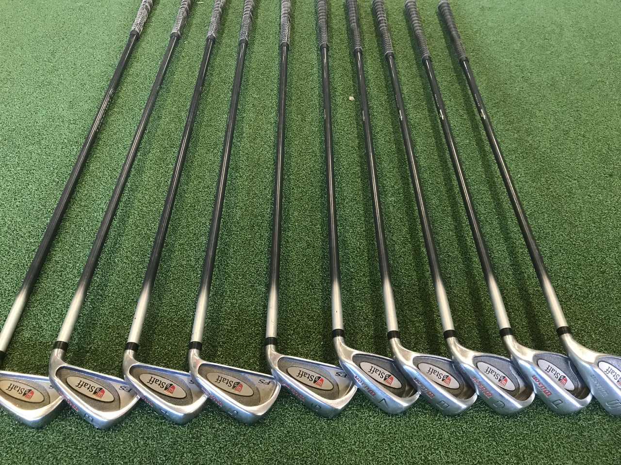 2000 Wilson Fat Shaft 2-9, Pw, Sw Iron Set
