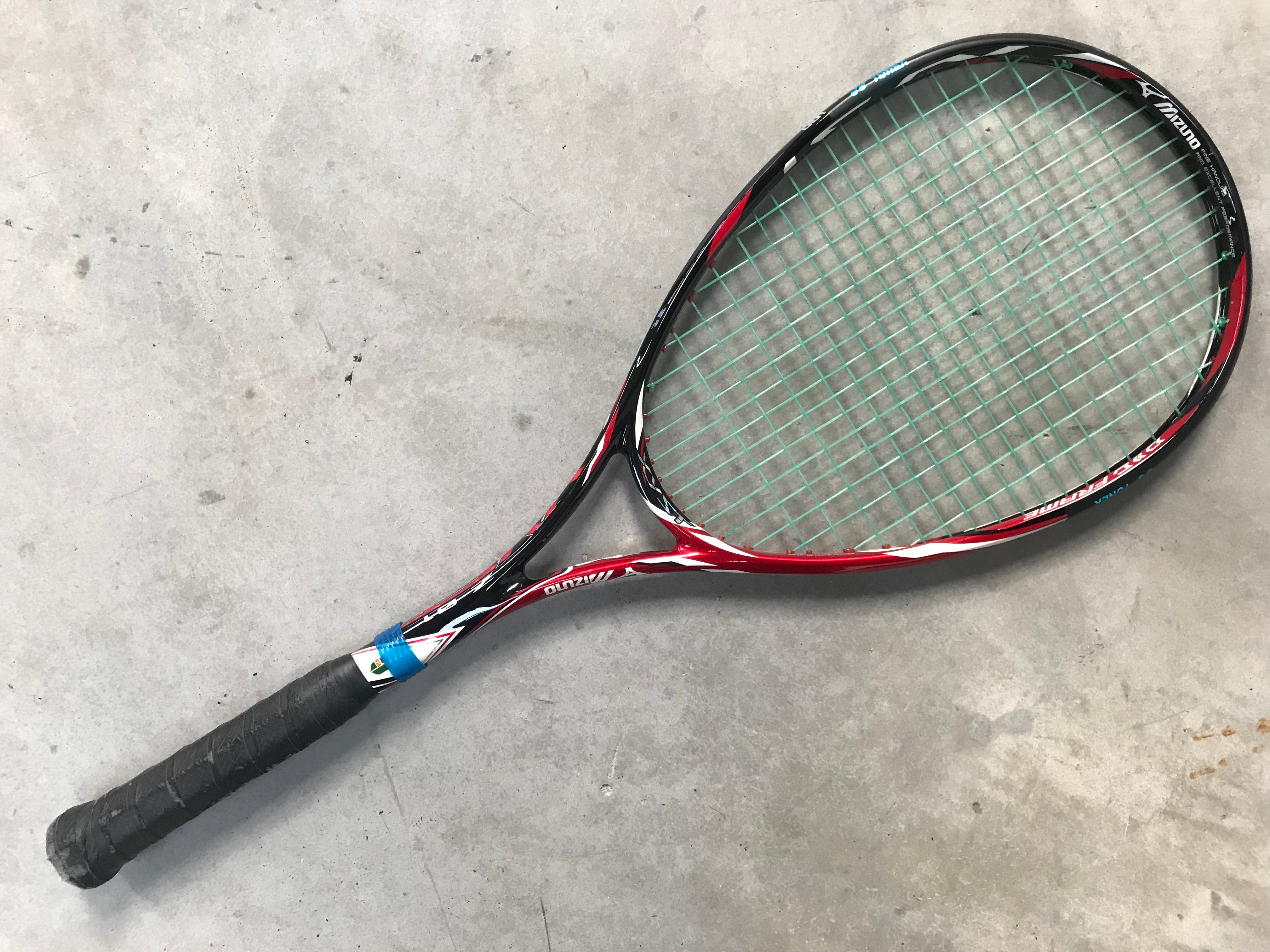 MIZUNO　Xyst T1 Mizuno SquaSh Racket XYST Z-01 *Excellent Condition*