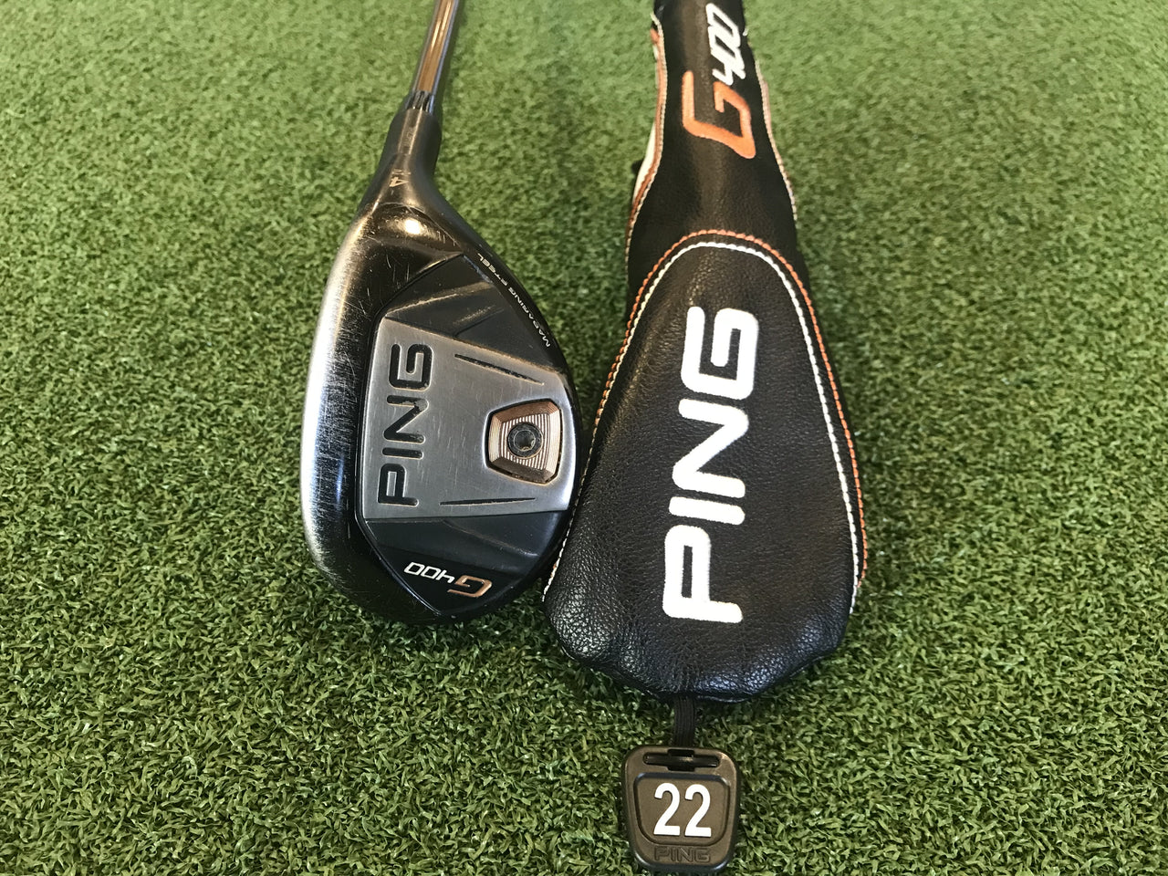 2017 Ping G400 22° 4 Hybrid With Headcover