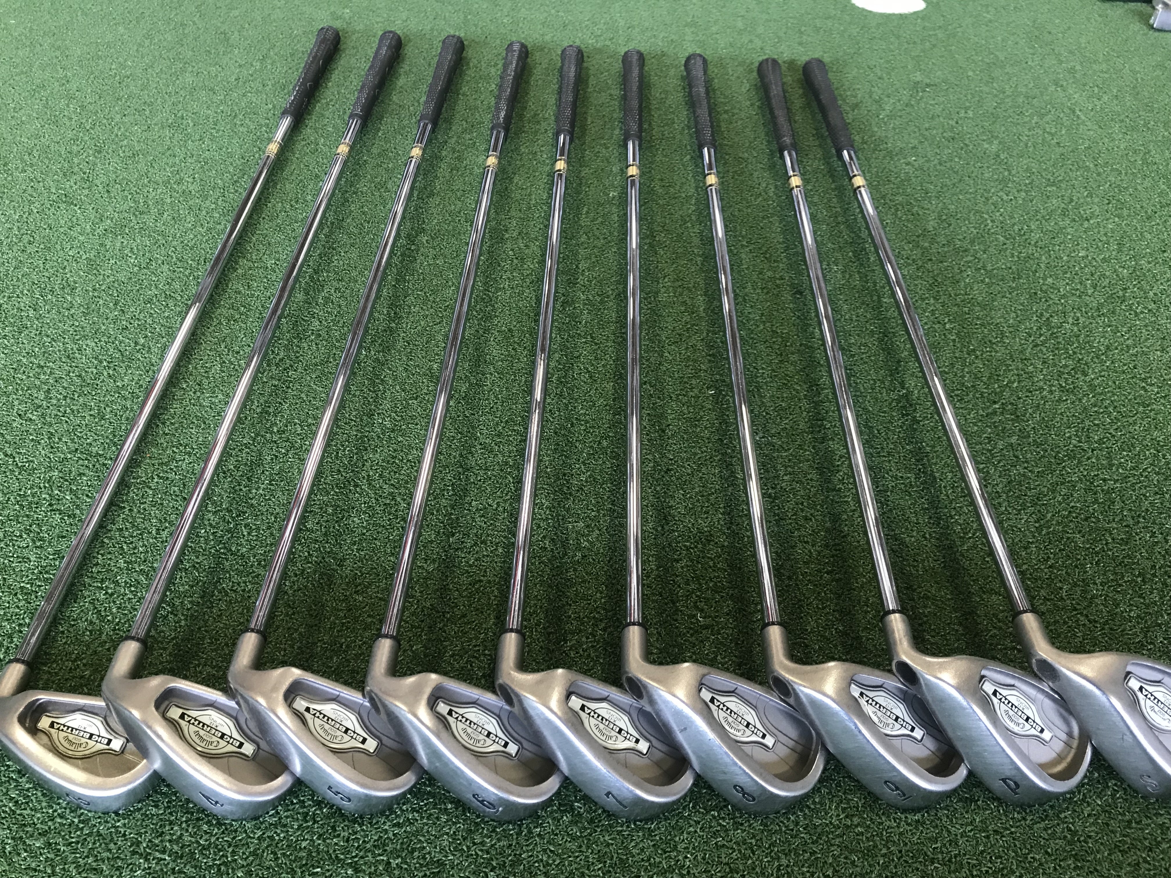 1998 Callaway Big Bertha X-12 Iron Set for Sale