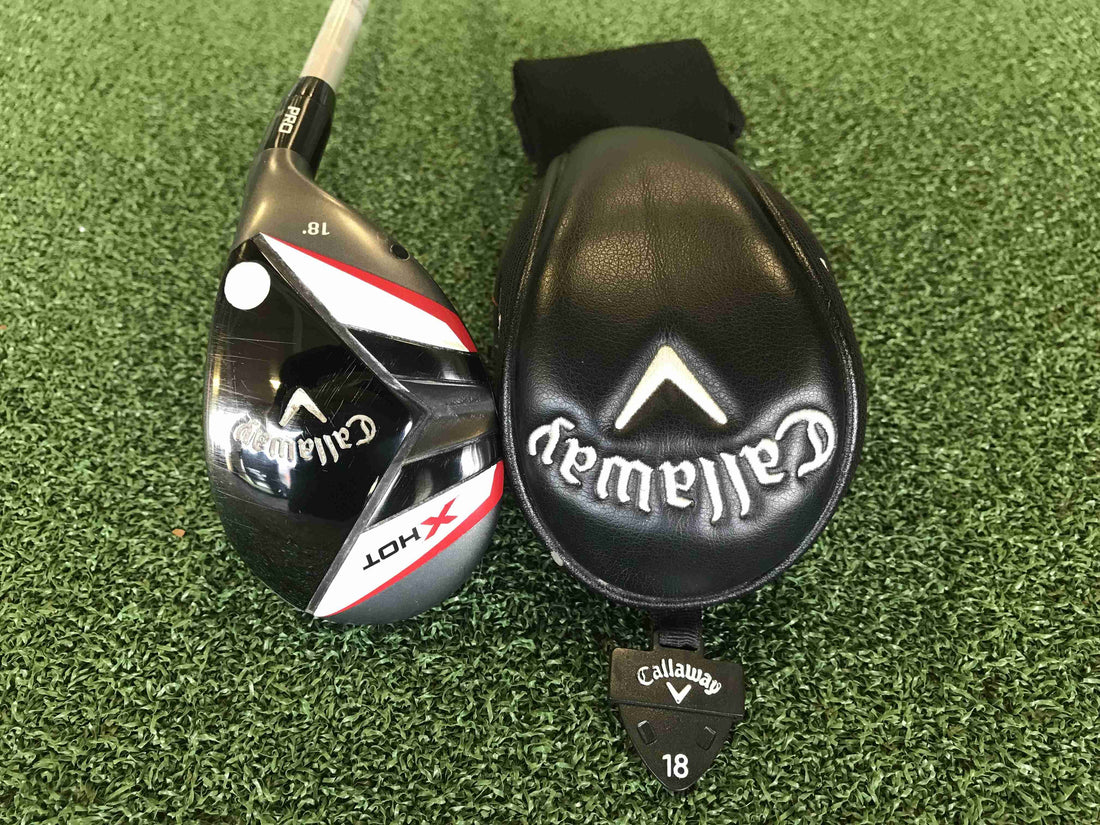 Callaway X Hot Pro 18° 3 Hybrid with Headcover