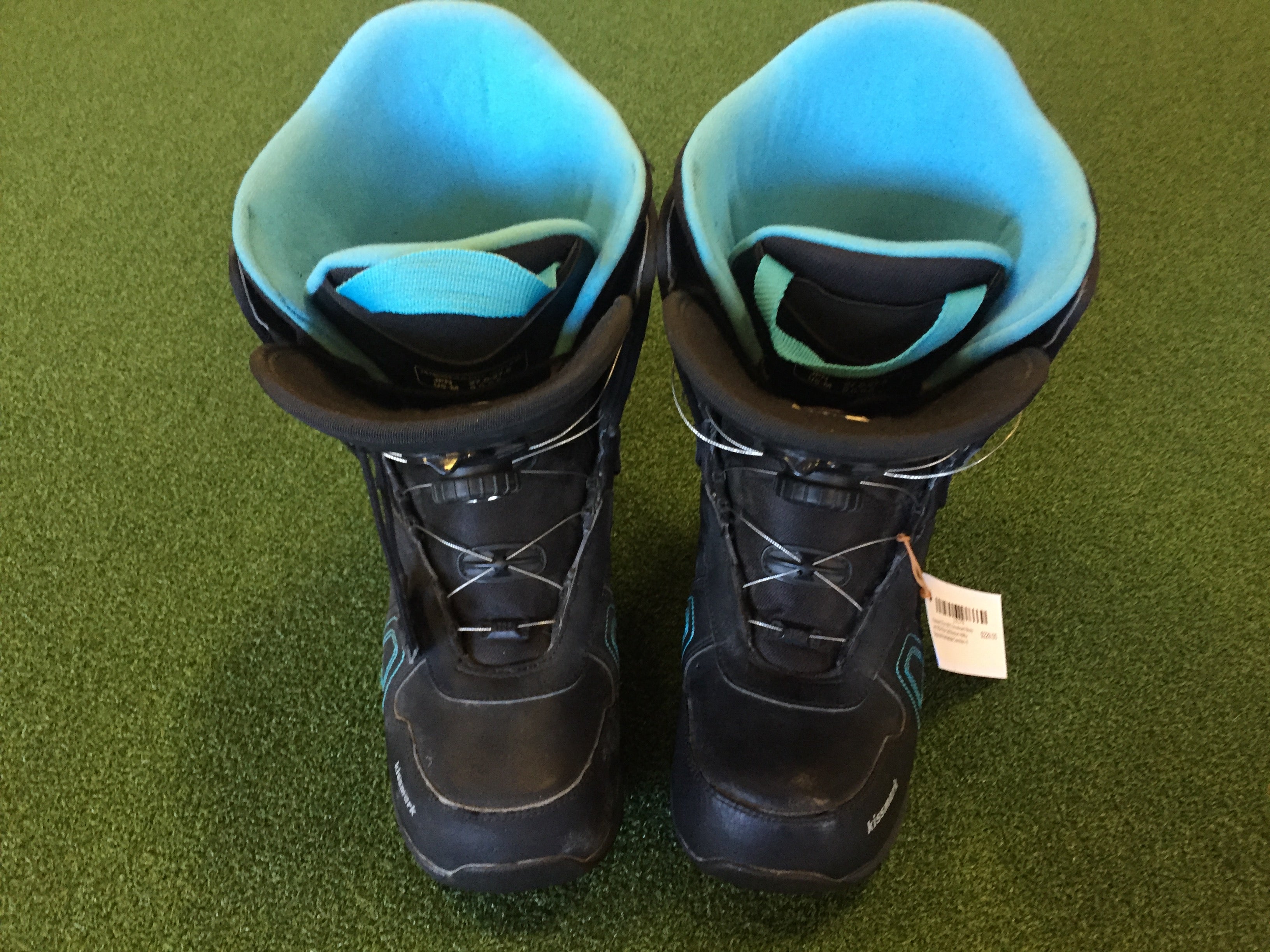 electric blue ride snowboard boots Kissmark 27cm US10 Snowboard Boots with BOA *Excellent Condition*
