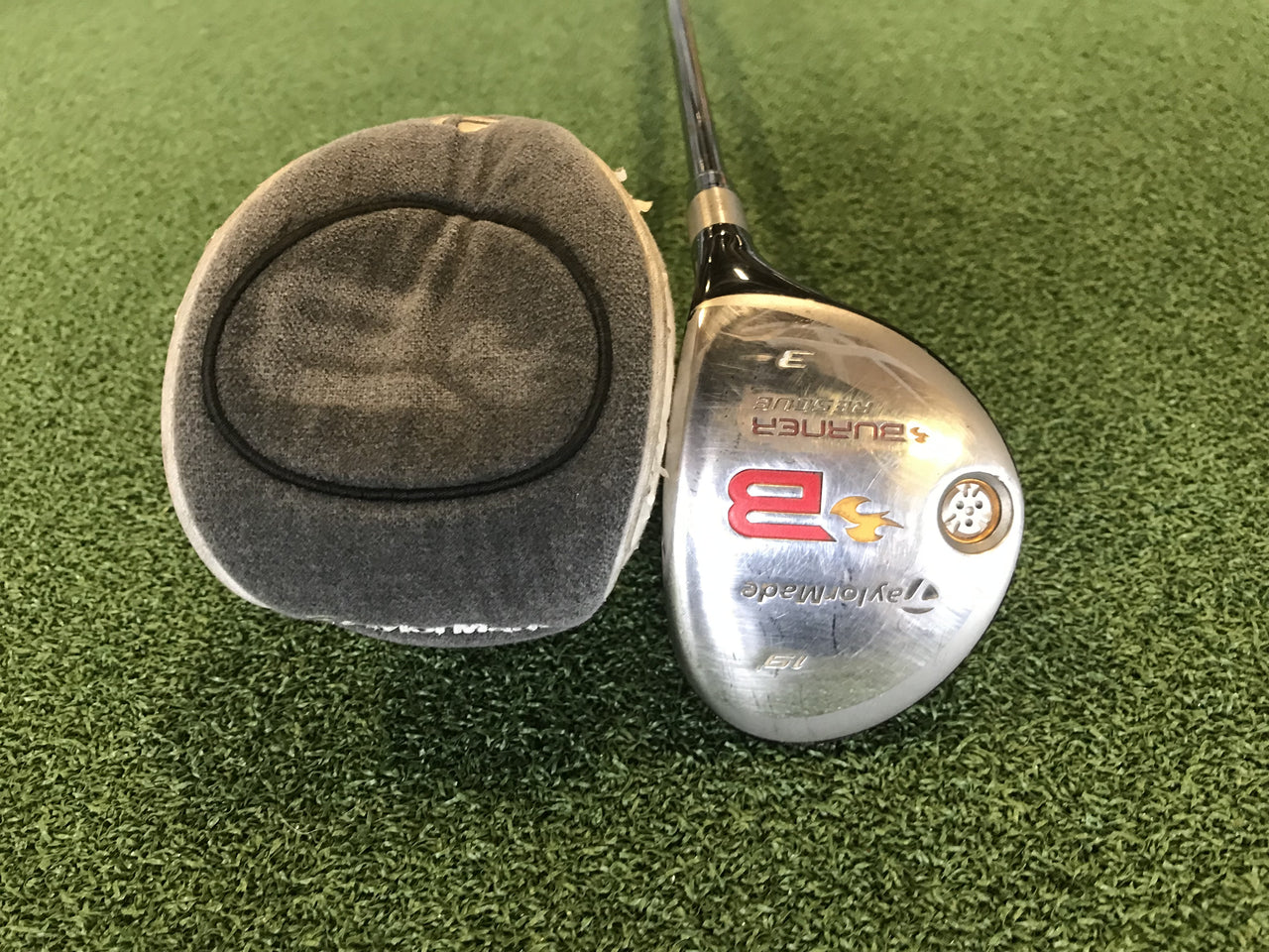 2008 TaylorMade Burner 19° 3 Hybrid With Headcover