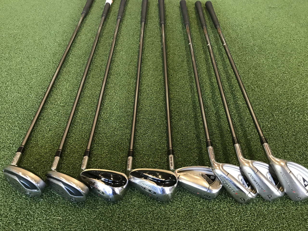2005 Adams Golf Idea A2 OS 4-9, Pw, Sw Iron Set