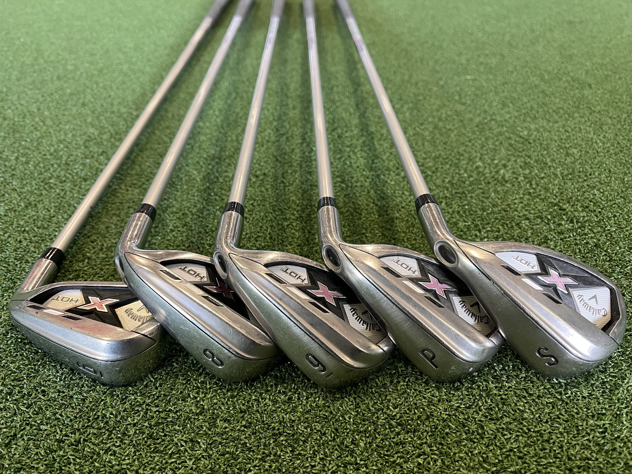 2013 Callaway X Hot 6, 8, 9, Pw, Sw Ladies Iron Set