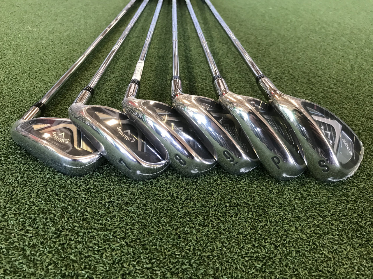 *New* Callaway Edge 6-9, Pw, Sw, Iron Set