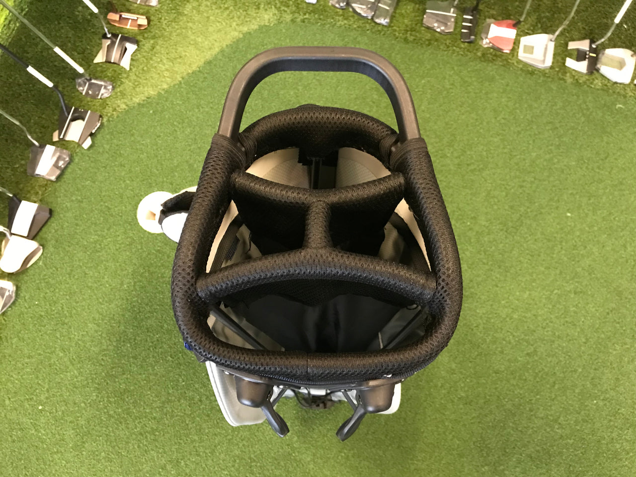 *New* Big Max Dri-Lite Seven Storm Tech Silver 4-Way Stand Bag *No Rain Cover*