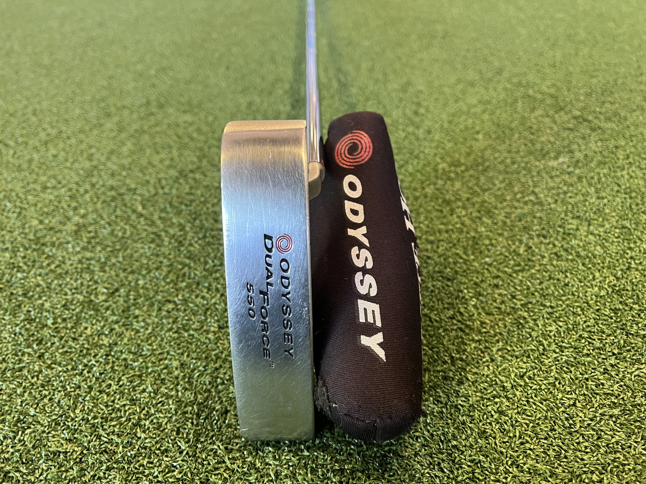 Odyssey Dual Force 500 34" Left Handed Putter With Headcover