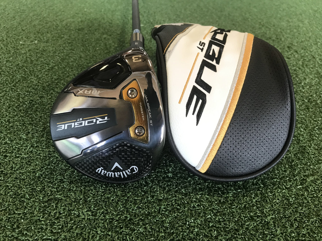 2022 Callaway Rogue ST Max 15° Left Handed 3 Wood With Headcover *Excellent Condition*