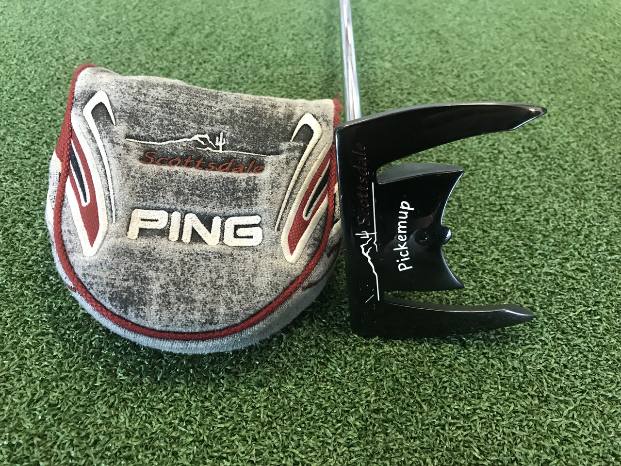 2010 Ping Scottsdale Pickmeup 35" Putter With Headcover