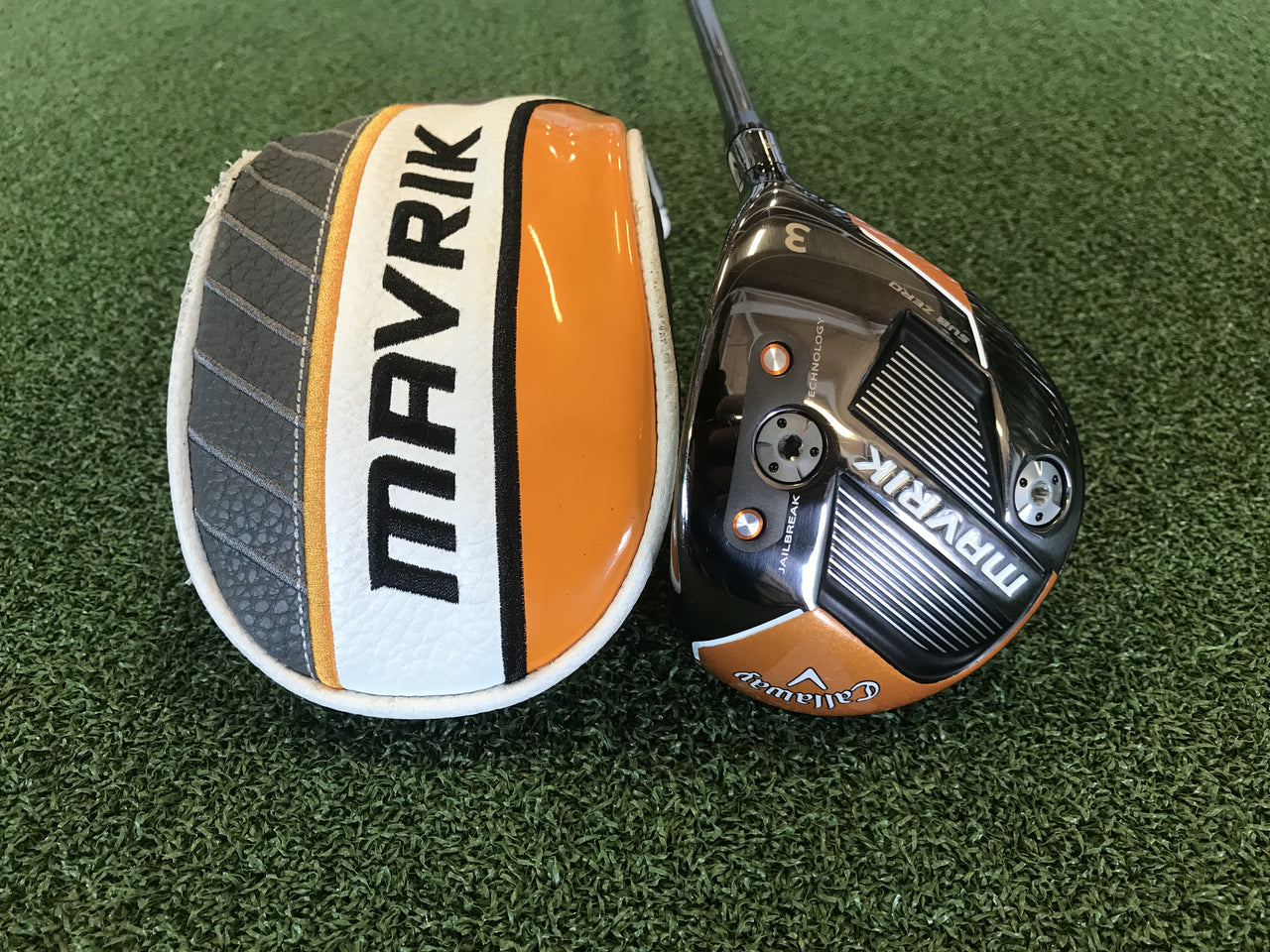 2020 Callaway Mavrik Sub Zero 15° 3 Wood With Headcover *Excellent Condition*