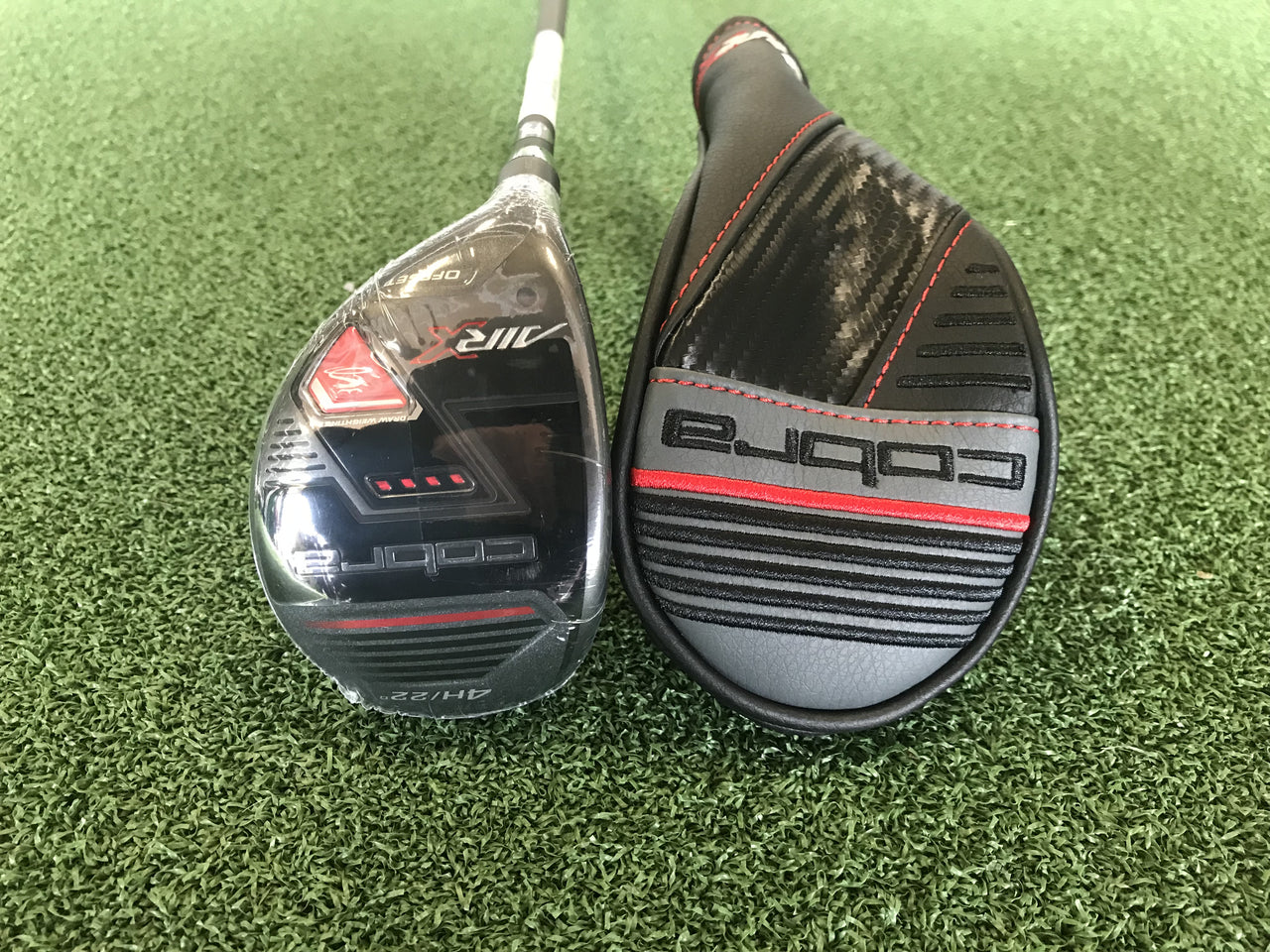 *New* 2022 Cobra Air X Offset 22° Left Handed 4 Hybrid With Headcover