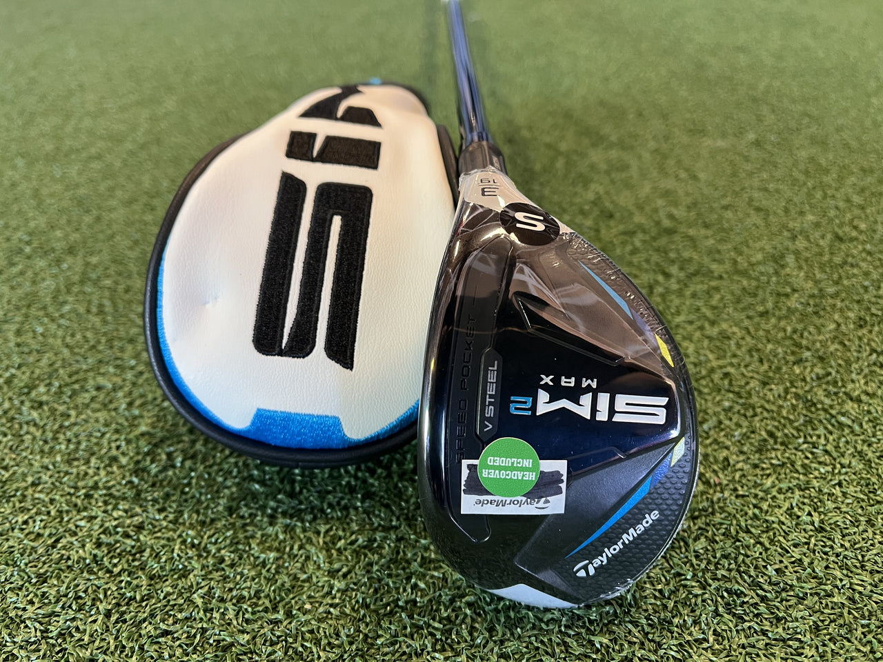 *New* 2021 TaylorMade Sim 2 Max 19° 3 Hybrid With Headcover