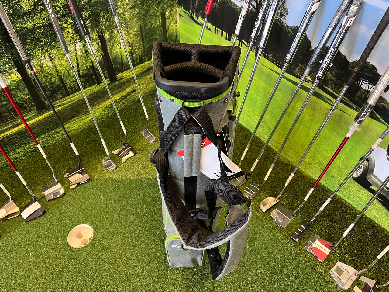 *New* Big Max Dri-Lite Seven Green 4-Way Stand Bag