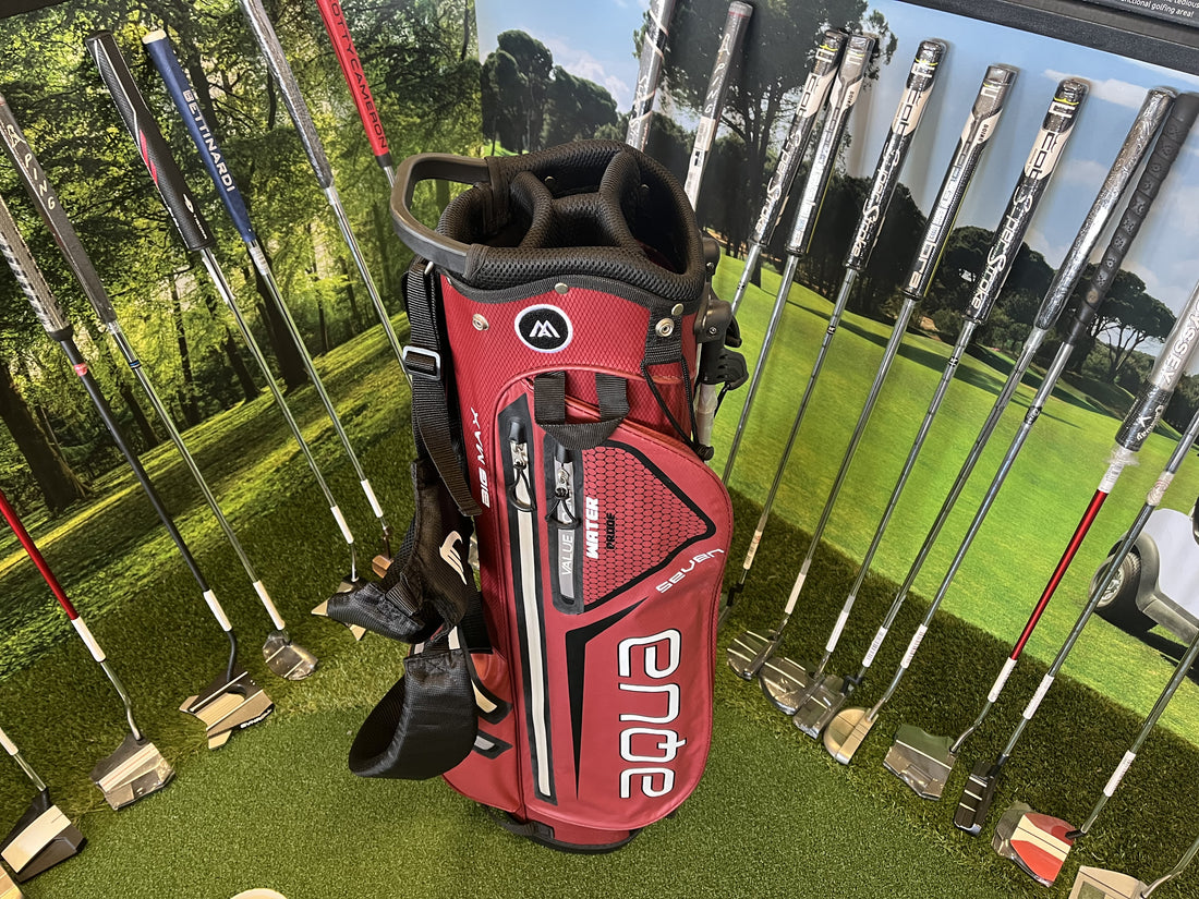 *New* Big Max Aqua Seven Cherry 4-Way Stand Bag