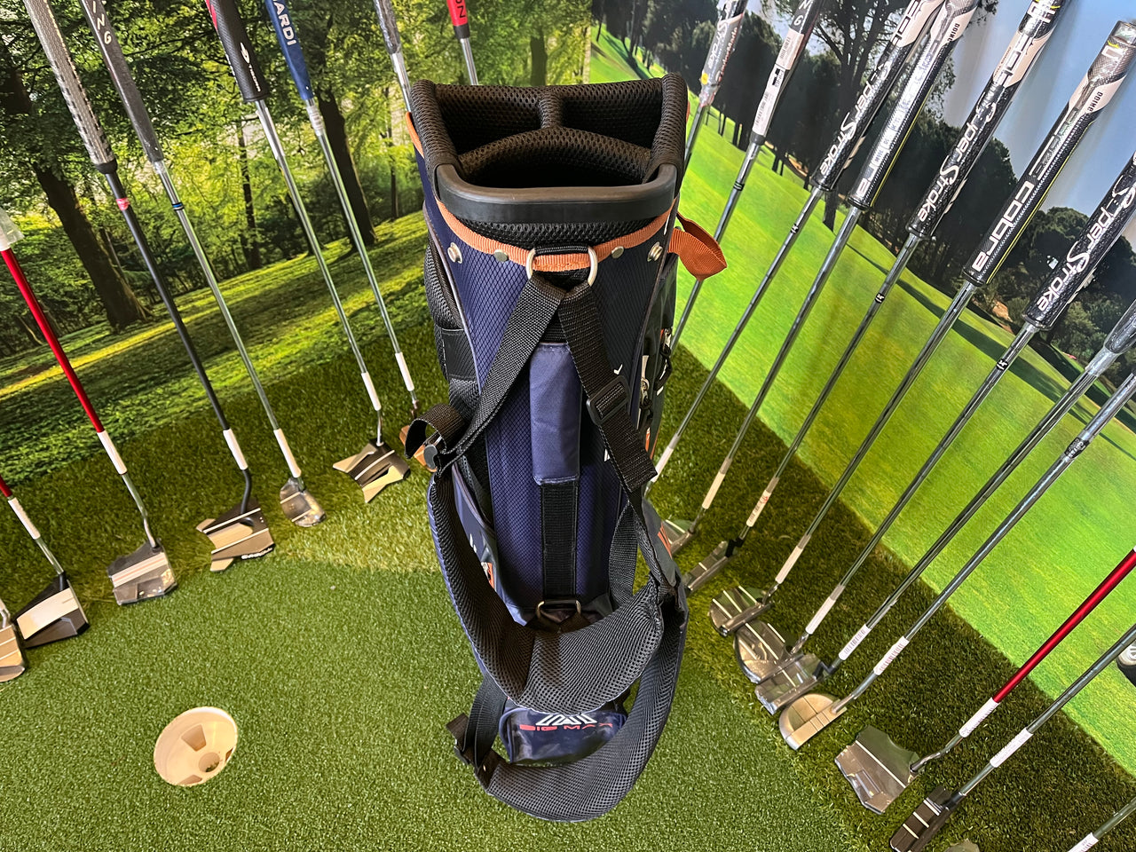 *New* Big Max Aqua Seven Purple 4-Way Stand Bag