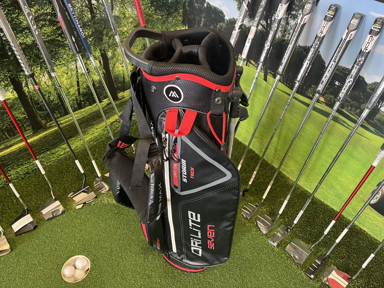 *New* Big Max Dri-Lite Seven Storm Tech 4-Way Stand Bag