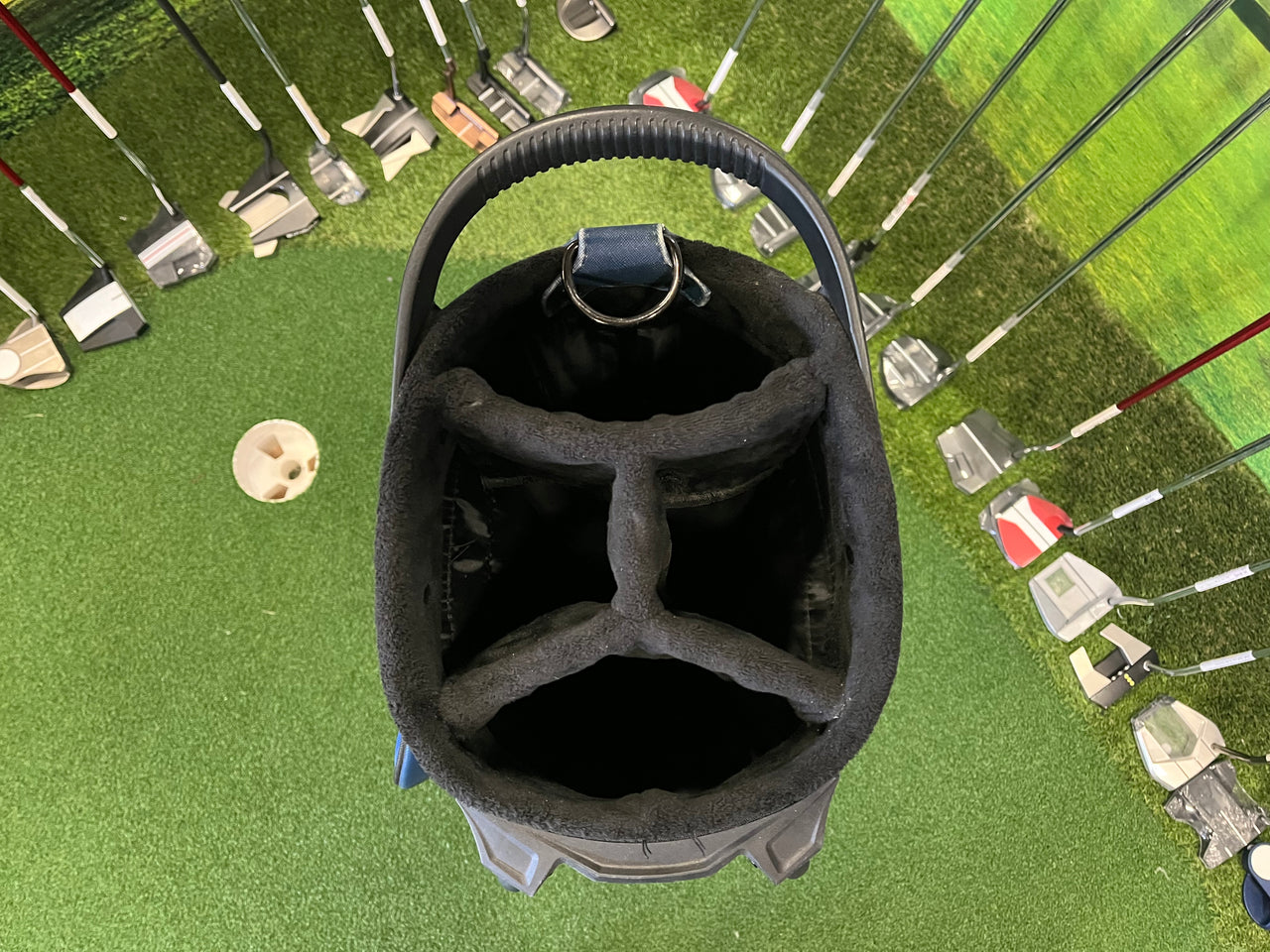 ANEW Blue Camo 4-Way Stand Bag *Excellent Condition*