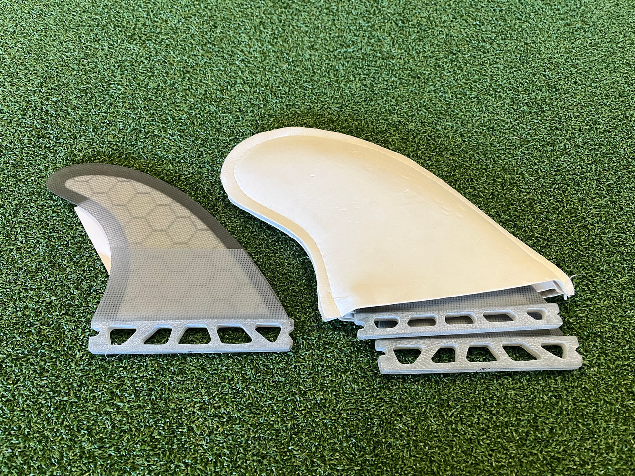 *New* 2020 Futures Grey Fin Set & Key NO BAG Medium