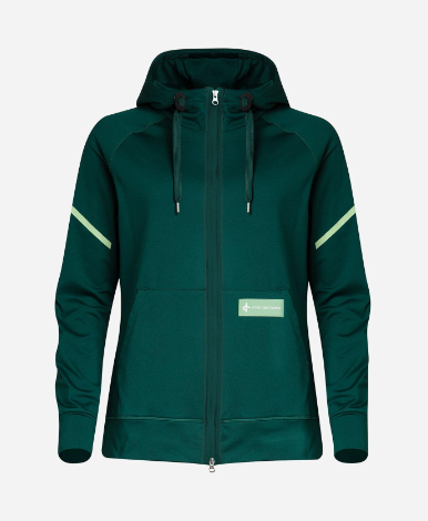 *New* Cross Sportswear Ladies Botanical Garden Active Hoodie Size- L