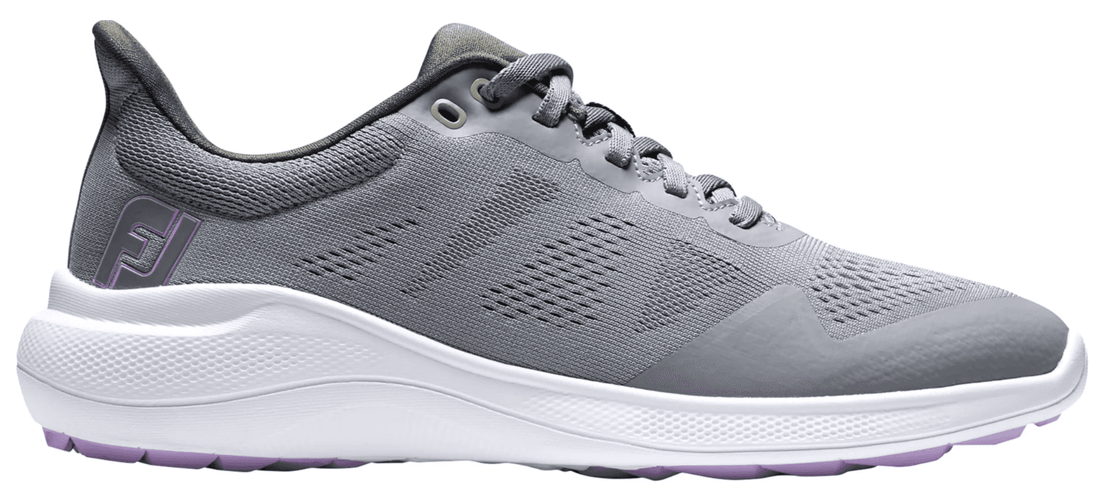 *New* Footjoy Women's Flex Grey/Purple Spikeless Golf Shoe