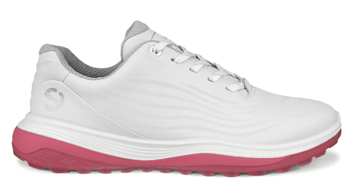 *New* Ecco Womens LT1 Golf Shoe White/ BubbleGum Size Medium Golf  Shoe Women's Recreation Station NZ