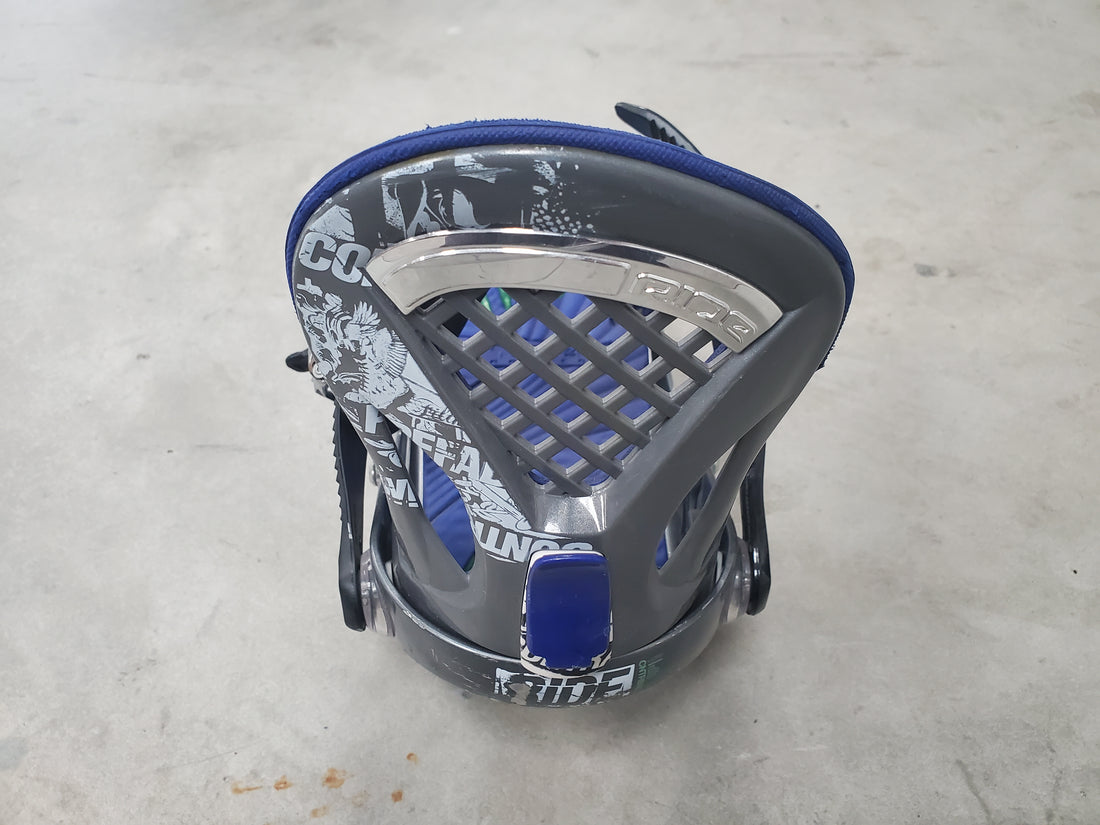 Ride Contraband Large Snowboard Bindings with Leash