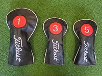 *New* Titleist Headcovers - Black