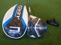 *New* Cobra Aerojet 10.5° Driver With Headcover & Tool