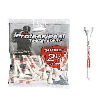 Pride Professional SHORT TEE 2 1/8" -White/Red