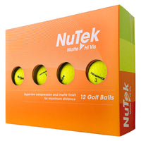 *New* Prosimmon Nutek Matte Hi-Vis 12 Pack Golf Balls