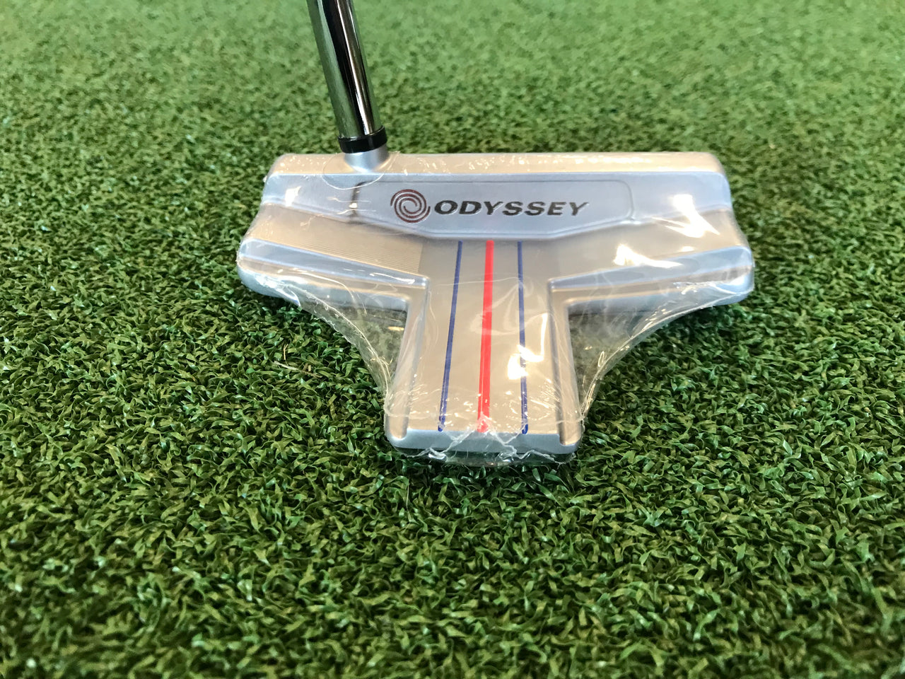 *New* Odyssey White Hot OG Big T Blade 33.5" Putter With Headcover