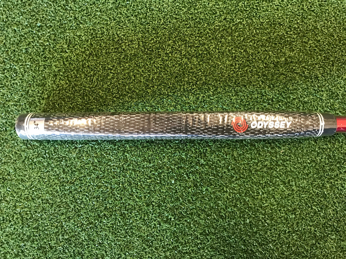 *New* Odyssey White Hot OG Big T Blade 33.5" Putter With Headcover