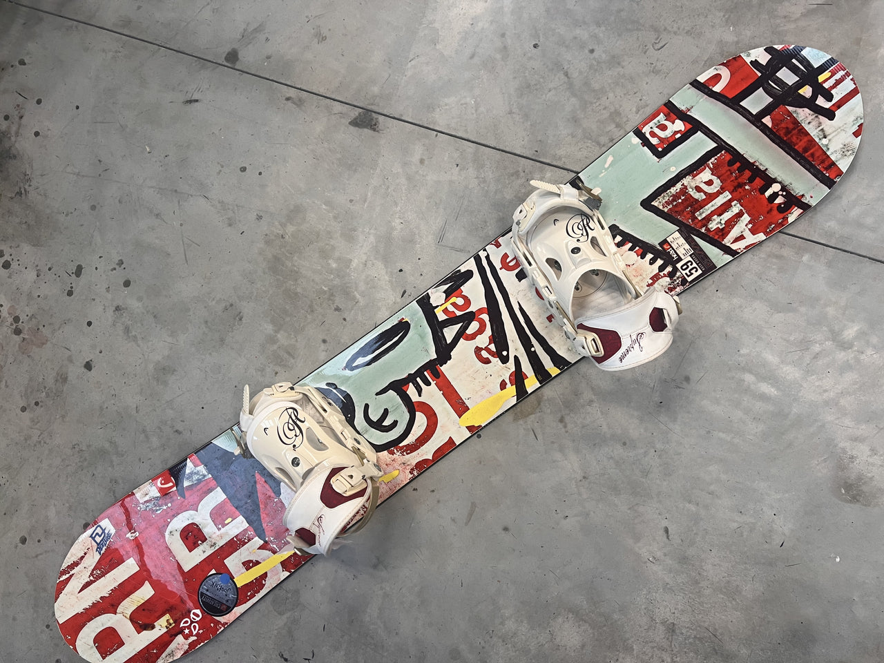 Head Rush Rocka 159cm Snowboard With Bindings *Excellent Condition*