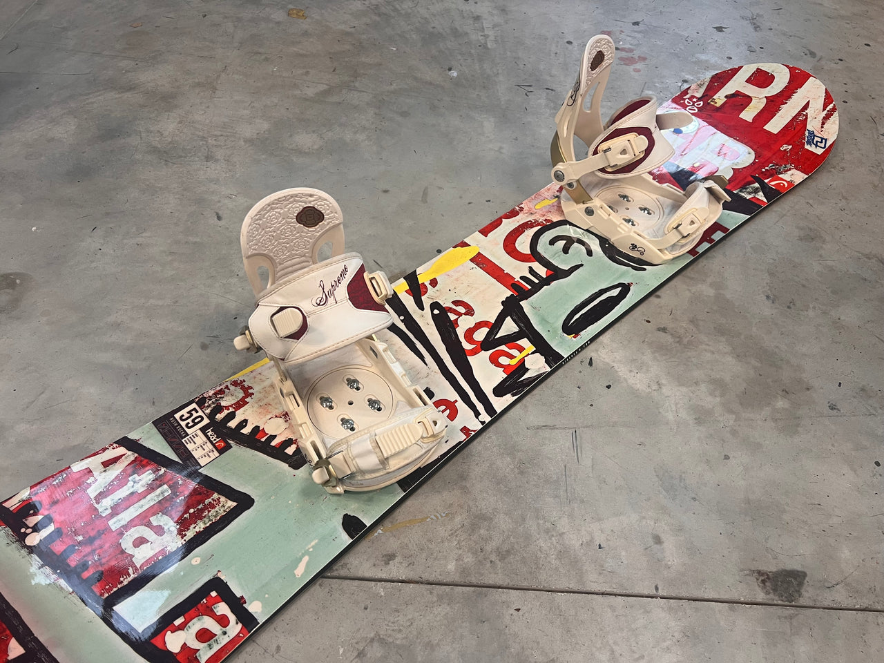 Head Rush Rocka 159cm Snowboard With Bindings *Excellent Condition*