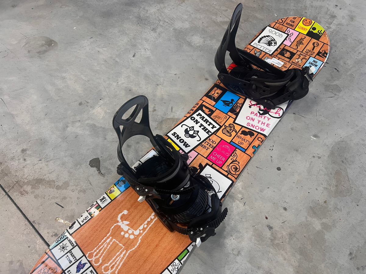 Junior 120cm Snowboard Shape- Rocker Style- All Mountain Ability ...